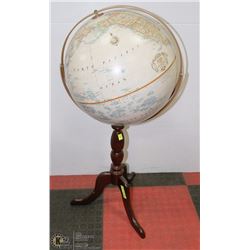 NATIONAL GEOGRAPHIC GLOBE ON STAND