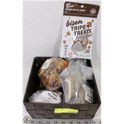 BASKET OF DOG TREATS