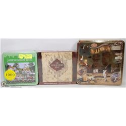 SEALED PUZZLES MILLENNIUM 1950'S-60'S 1000 PC IN