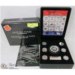 NHL ALL STARS 2001 COMMEMORATIVE COIN SET