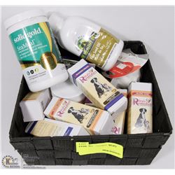 BASKET OF DOG TREATS