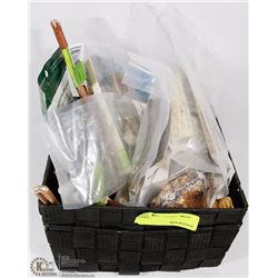 BASKET OF DOG TREATS