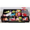 Image 1 : LARGE FLAT OF DOG TOYS