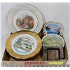 Image 1 : BOX OF COLLECTIBLE VINTAGE DISHWARE
