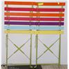 Image 1 : 2 COLORFUL MATCHING PATIO CHAIRS