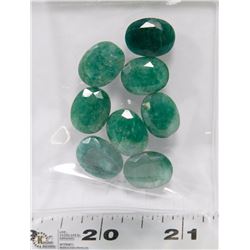 #110-NATURAL GREEN EMERALD 75.5CT