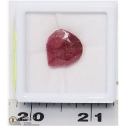 #111-NATURAL RED RUBY 17CT