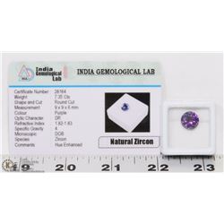 #93-NATURAL ZIRCON GEMSTONE 7.35CT