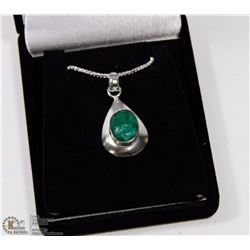 #6-NATURAL EMERALD EARRINGS