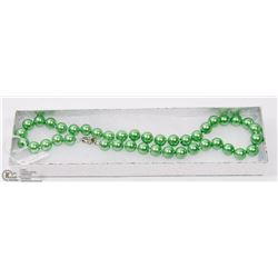 #142-SEA SHELL PEARL NECKLACE 18"