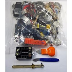 #20, BAG OF WATCHES & WATCH PARTS