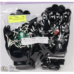 6PK "YOUTH" GLOW IN THE DARK GLOVES