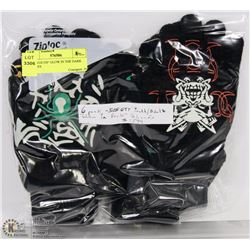 6PK "YOUTH" GLOW IN THE DARK GLOVES