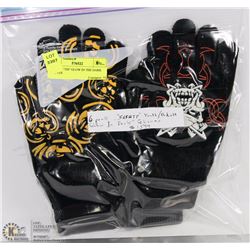 6PK "YOUTH" GLOW IN THE DARK GLOVES