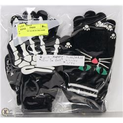 6PK "YOUTH" GLOW IN THE DARK GLOVES