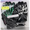 Image 1 : 6PK "YOUTH" GLOW IN THE DARK GLOVES