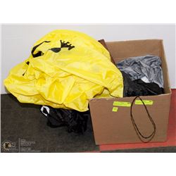 BLOW UP ELECTRIC GRAVE/ SKELETON (4' TALL) SOLD