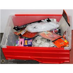 BOX OF NEW HALLOWEEN SUPPLIES