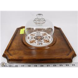 VINTAGE COVERED DISPLAY DISH
