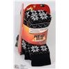 Image 1 : 2PK MENS "HEAT WAVE" COZY SLIPPER SOCKS