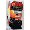 Image 1 : 2PK MENS "HEAT WAVE" COZY SLIPPER SOCKS