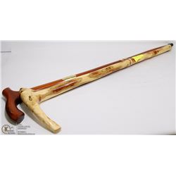 2 WOOD WALKING CANES