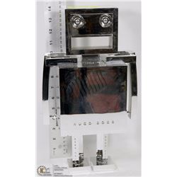 CHROMED HUGO BOSS ROBOT STORE DISPLAY 14” X 9”