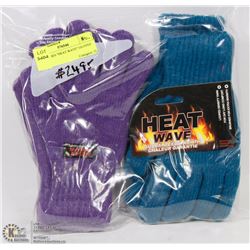 2PK LADIES "HEAT WAVE" GLOVES