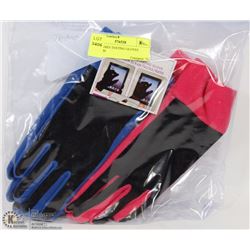 2PK LADIES TEXTING GLOVES MEDIUM