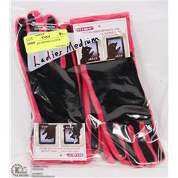 2PK LADIES TEXTING GLOVES MEDIUM
