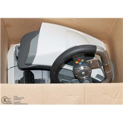 XBOX 360 STEERING WHEEL