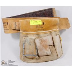 KUNY'S DW-1014 LEATHER TOOLBELT