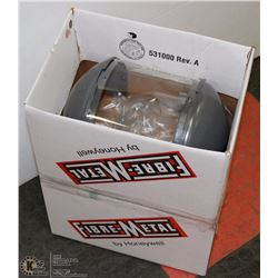 2 BOXES OF FIBRE METAL FACE SHIELDS