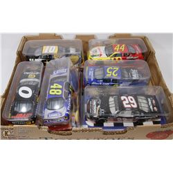 6 RACING CHAMPIONS 1:24 NASCAR DIE CASTS