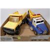 Image 1 : A PAIR OF VINTAGE TONKA TRUCKS