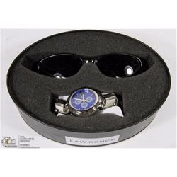 LAWRENCE WATCH AND SUNGLASSES GIFT SET