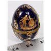 Image 1 : LIMOGES FRANCE GOLD EGG TRINKET BOX