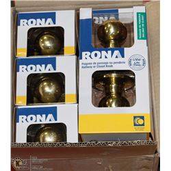 CASE OF 6 RONA PASSAGE (HALLWAY OR CLOSET) DOOR