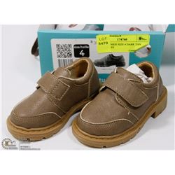 NEW TWINKIE SIZE 4 DARK TAN KIDS SHOES