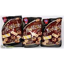 3 BAGS OF NOBLESSE GERMAN COOKIES