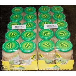 2 CASES OF KIIHNE THIN SLICED CELERIAC