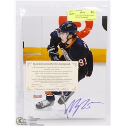 MAGNUS PAAJARVI GUARANTEED AUTHENTIC AUTOGRAPH.