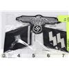 Image 1 : REPLICA GERMAN NAZI UNIFORM INSIGNIA, MARKED ON