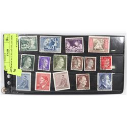 GERMAN NAZI STAMP COLLECTION.