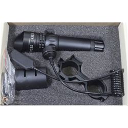 LAsER GUN SIGHT WITH MOUNT FOR HANDGUN OR RIFLE