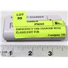 EMERGENCY USB CHARGER WITH FLASHLIGHT FOR