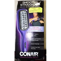 CONAIR SMOOTH & STRAIGHTEN BRUSH CERAMIC TECH
