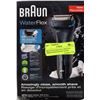 Image 1 : BRAUN WATER FLEX CORDLESS SMOOTH SHAVER,WET & DRY