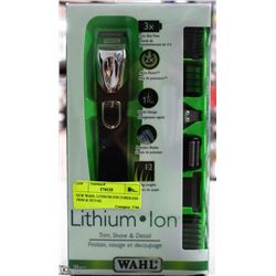 WAHL LITHIUM ION CORDLESS TRIM & DETAIL