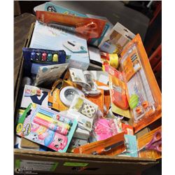 XLARGE FLAT OF SCRAPBOOKING SUPPLIES